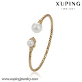 51777 brazaletes elegantes xuping, brazalete de mujer bañado en oro para Boda